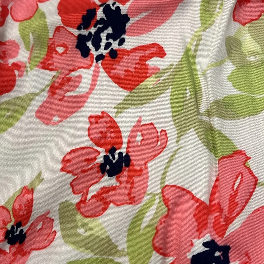 CALLIE PINK FLORAL RUFFLE TANK/NWT/Small